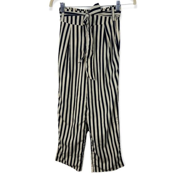 Revolve Amuse Society Night Out Wide Leg High Rise Tie Waist Pant Size XS Boho - Picture 4 of 12